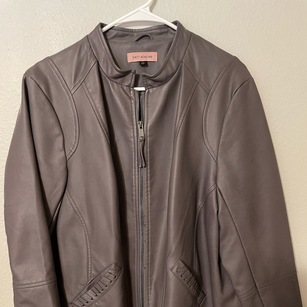 Leather jacket